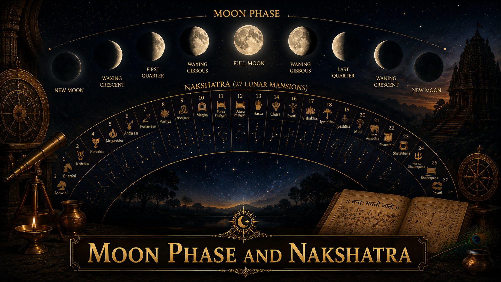 Moon Phase and Nakshatra: What Decides a Good Mundan Date