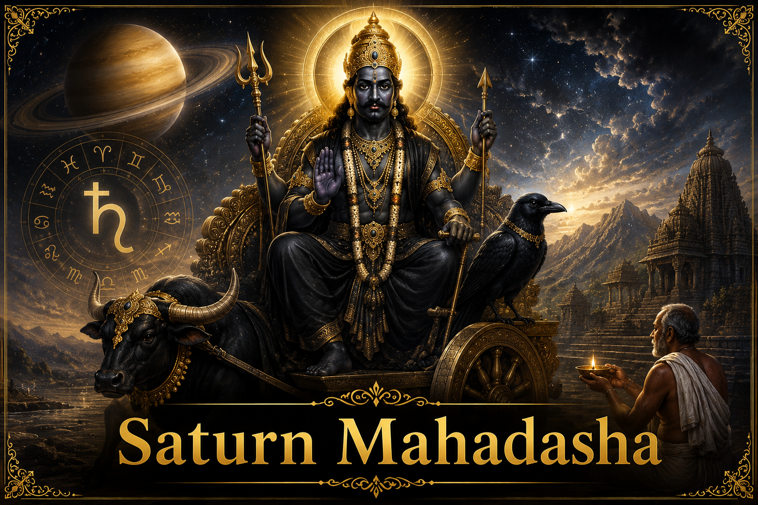 Saturn Mahadasha: Nineteen Years of Discipline and Delayed Reward